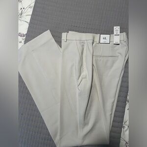 “The Curvy Boot” Cut from White House Black Market Cream Pants